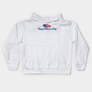 Happy veterans day Kids Hoodie